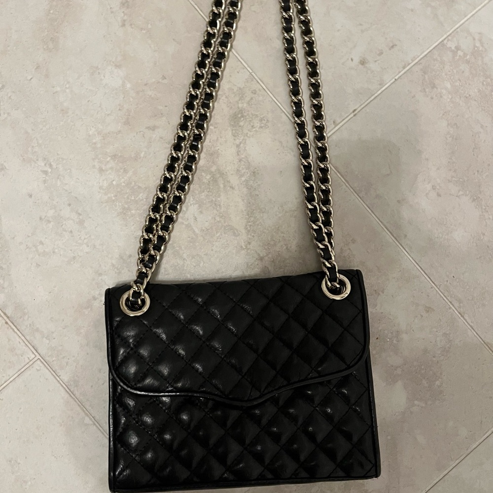 Rebecca Minkoff Black Quilted Shoulder Bag